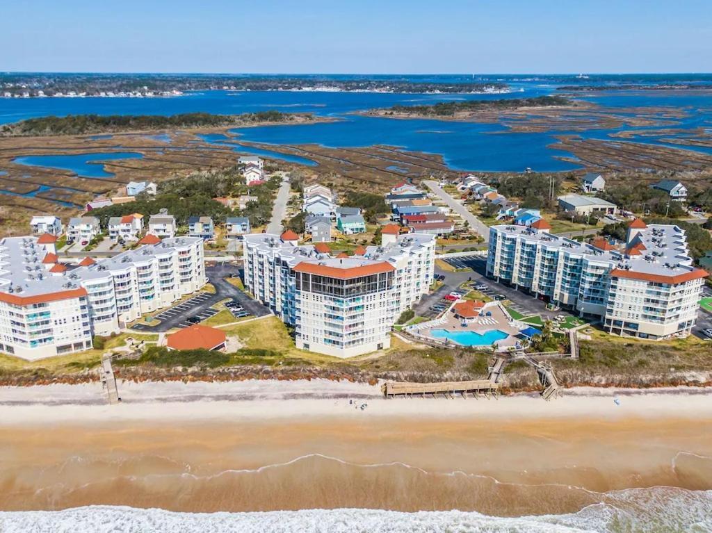 Ocean View, 1Br, 2Ba Condo, St Regis 1214, Topsail, Nc North Topsail Beach Bagian luar foto